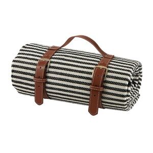 Santa Barbara Striped picnic blanket NWT